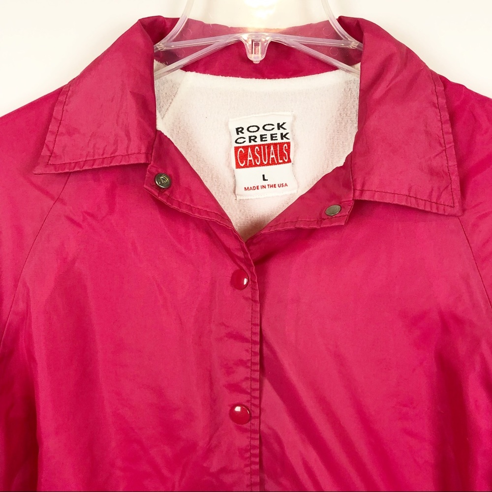 Vintage Rock Creek Casuals Women’s L Windbreaker